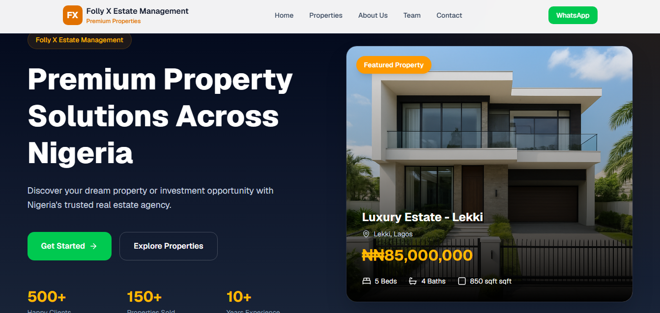 Folly X Estate Management